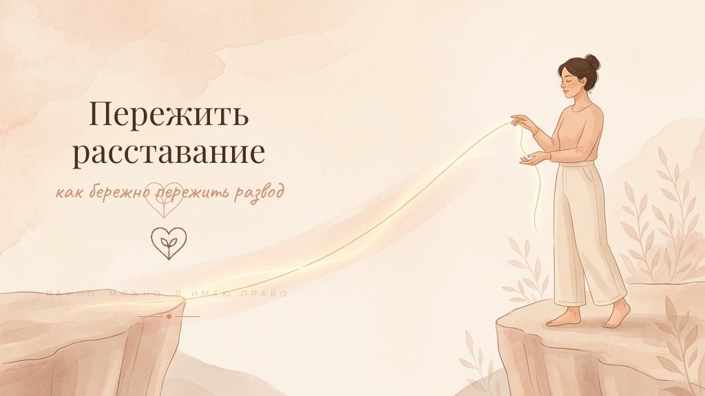 Как пережить расставание и развод