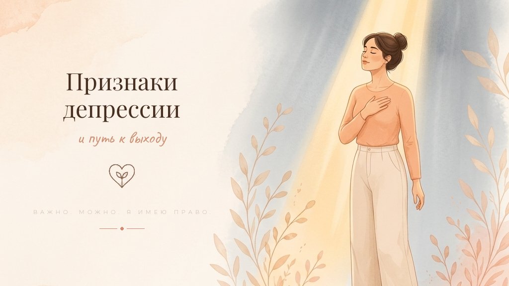Признаки депрессии